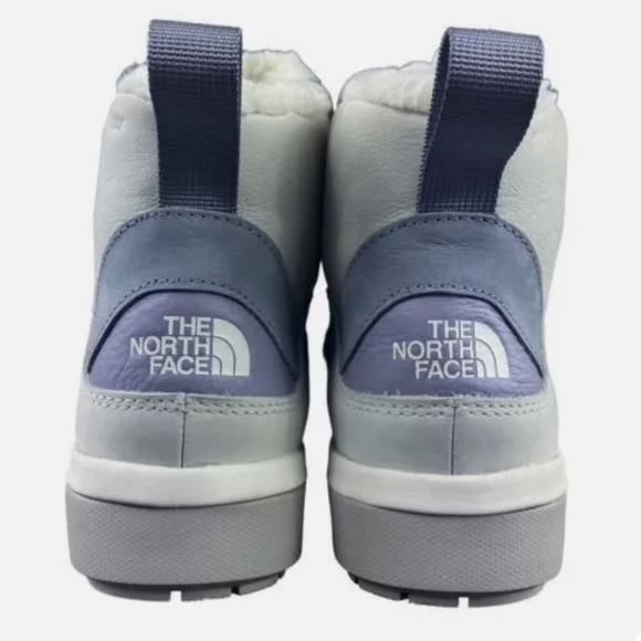 The North Face Women's Sierra Mid Lace WP Gardenia White Grey Boots - Picture 4 of 6